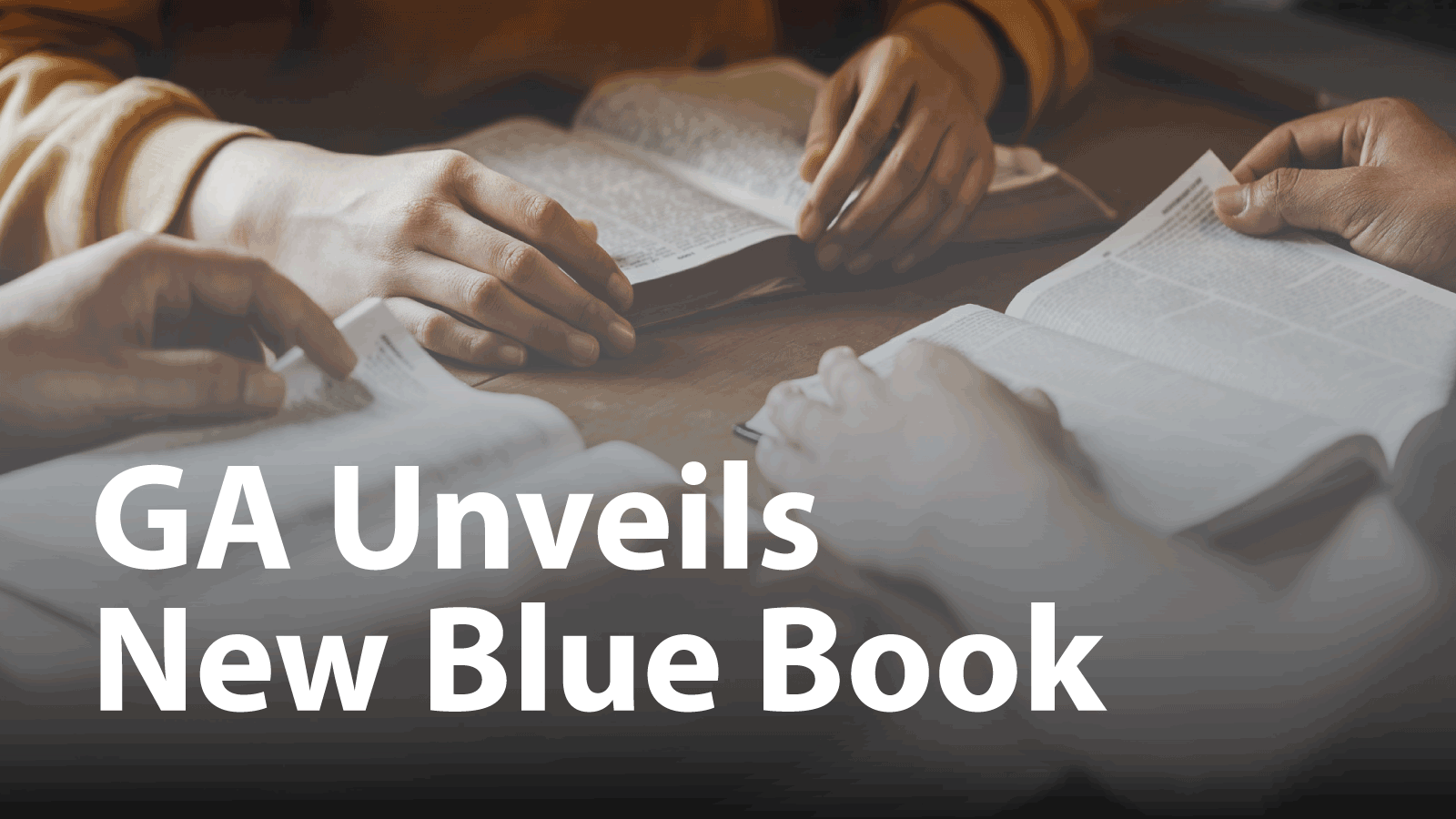 Gamblers anonymous unveils new blue book