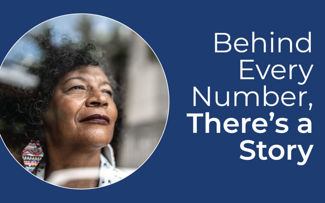 Behind every number, there's a story. PGAM. Problem Gambling Awareness Month.