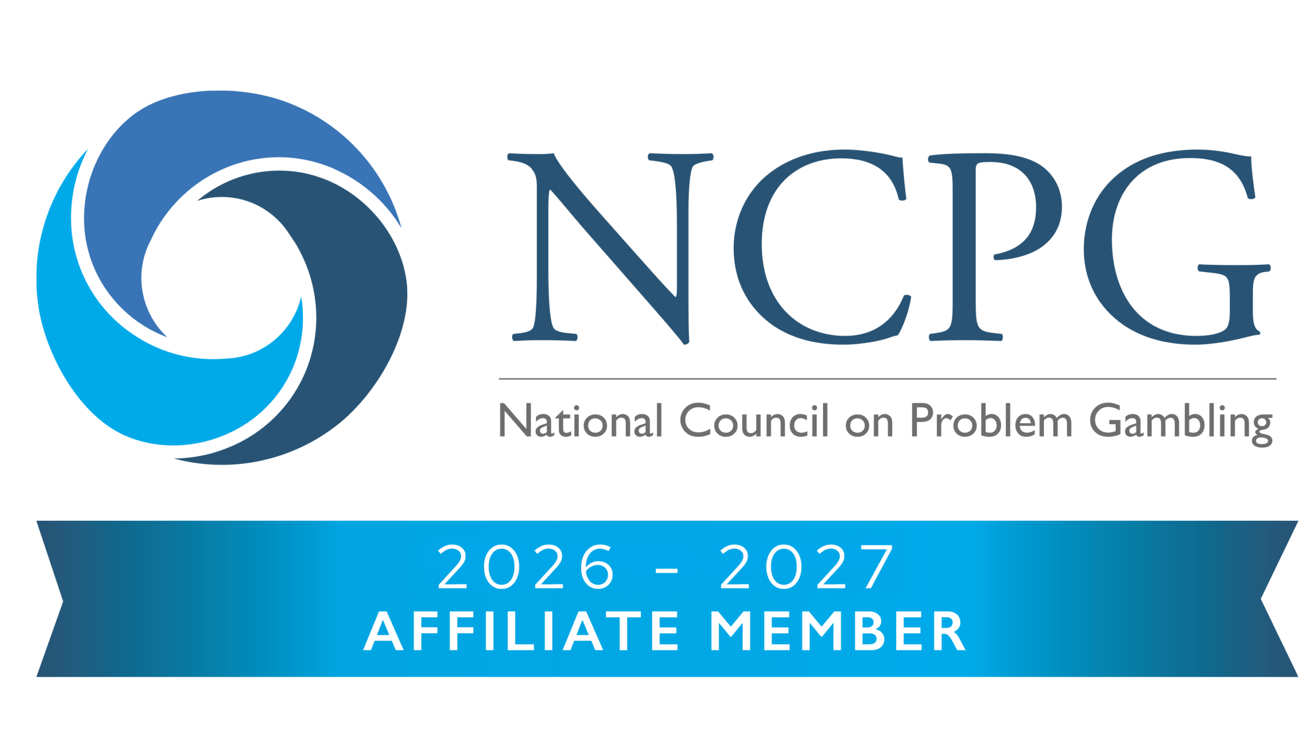 national council on problem gambling affiliation logo